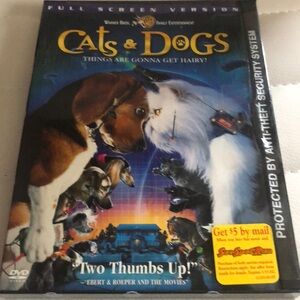 NIB DVD movie Cats 🐈 and Dogs 🐕